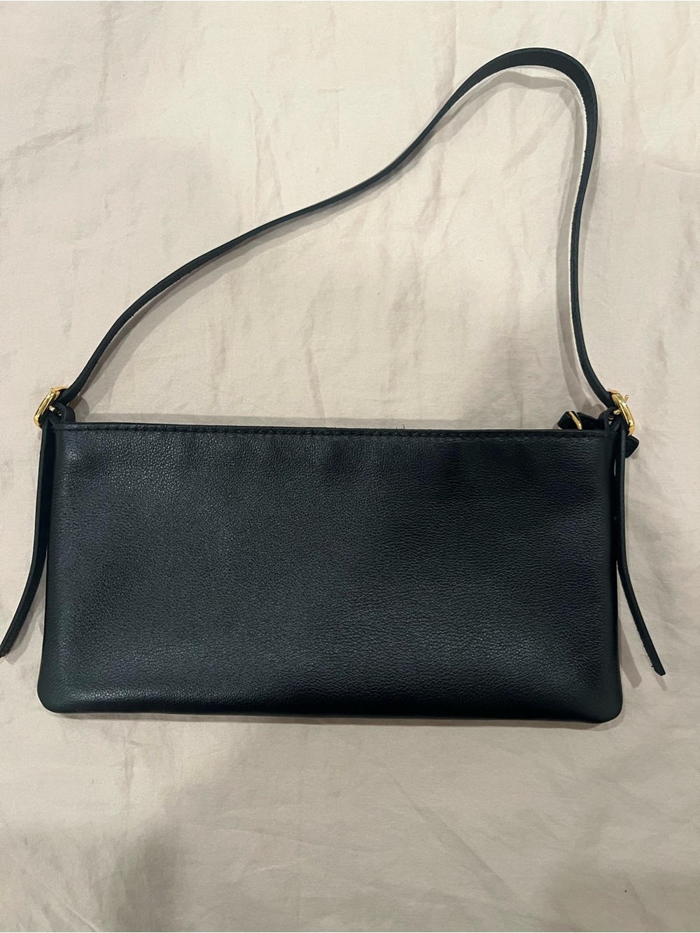 Madewell Black Leather Shoulder Bag - Unbranded